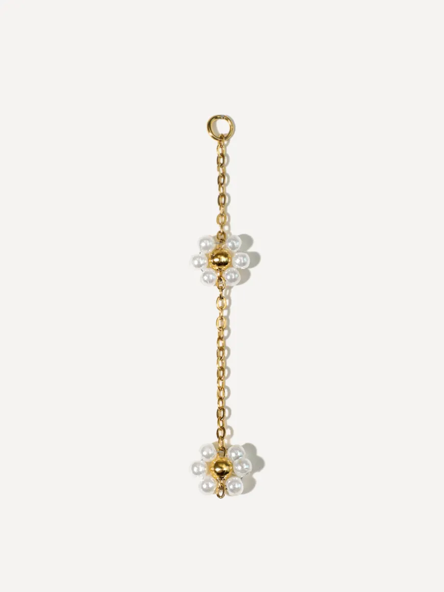 58x9,3mm Petal Elegance Ohrring-Charm