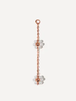 58x9,3mm Petal Elegance Ohrring-Charm
