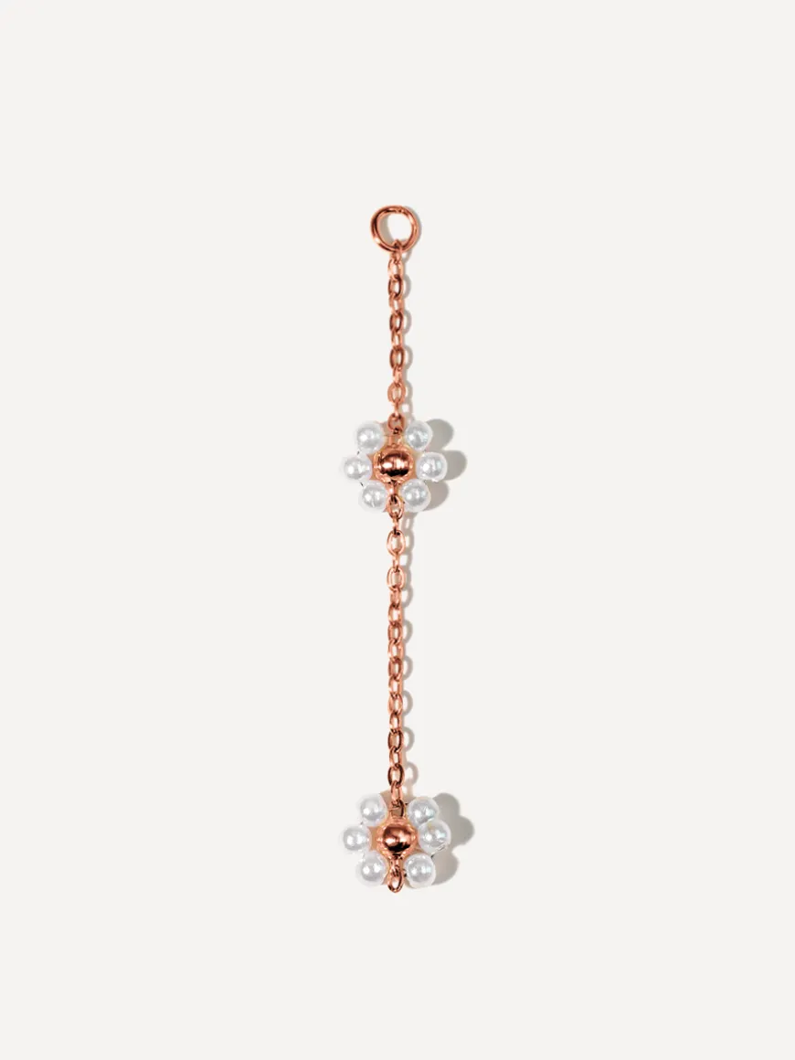 58x9,3mm Petal Elegance Ohrring-Charm