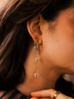 58x9,3mm Petal Elegance Ohrring-Charm