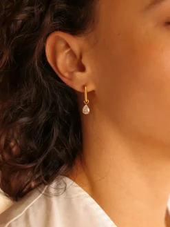 7x8,8mm Pure Drop Medium Ohrring-Charm