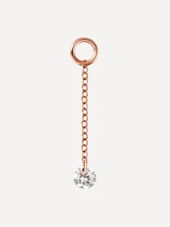 22x3,5mm Radiant Drop Ohrring-Charm