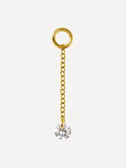 22x3,5mm Radiant Drop Ohrring-Charm
