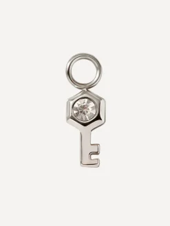 9,5x5mm Secret Key Ohrring-Charm