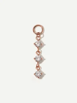 21,8x4mm Shiny Beauty Ohrring-Charm
