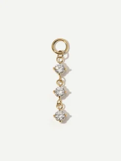 21,8x4mm Shiny Beauty Ohrring-Charm