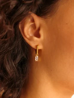 4x8mm Simplicity Shine Medium Ohrring-Charm