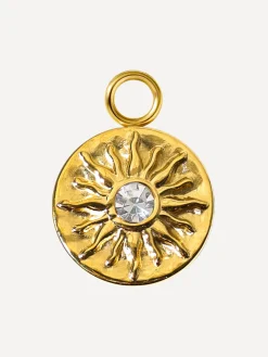 12,5x12,5mm Sunlit Spark Ohrring-Charm
