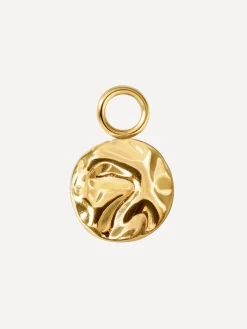 8,8x8,8mm Wave Gleam Ohrring-Charm