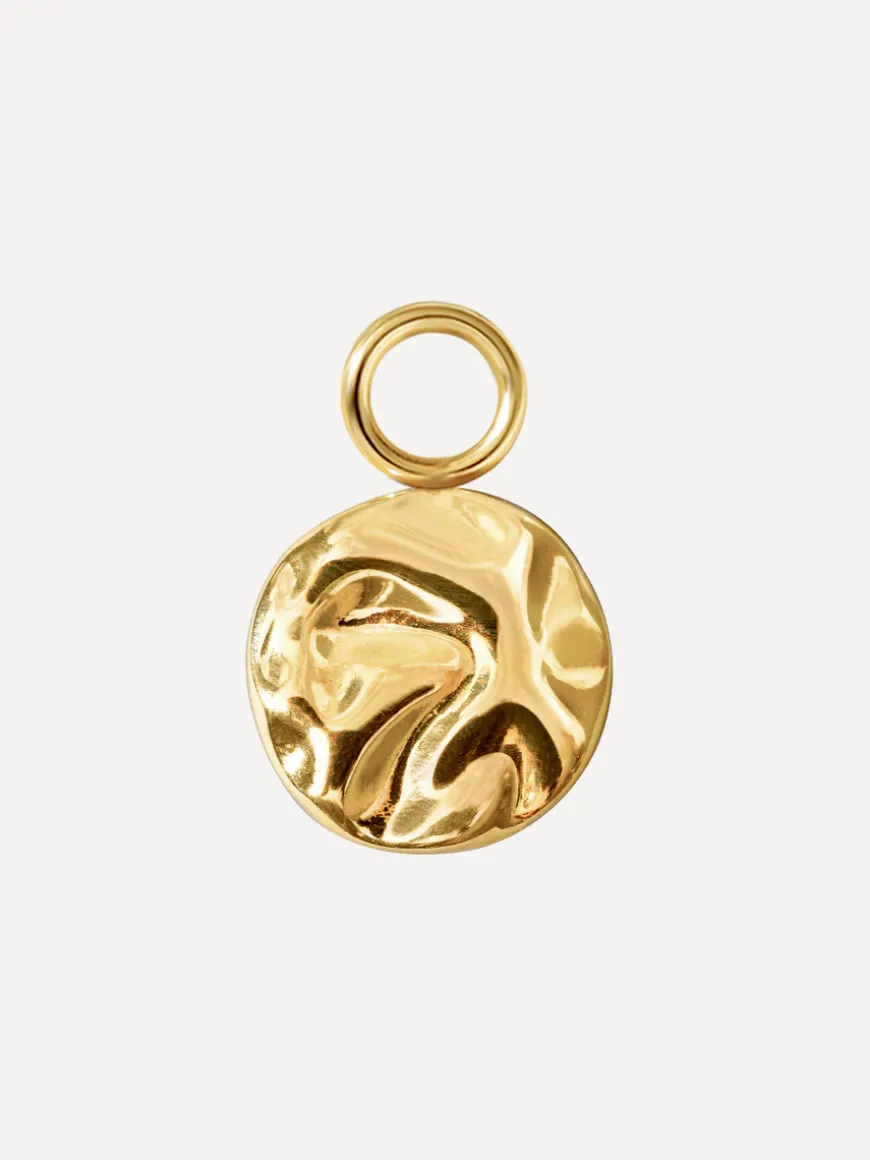 8,8x8,8mm Wave Gleam Ohrring-Charm