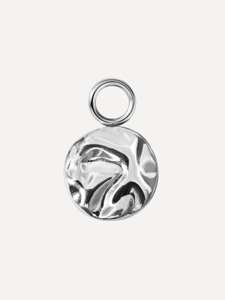 8,8x8,8mm Wave Gleam Ohrring-Charm